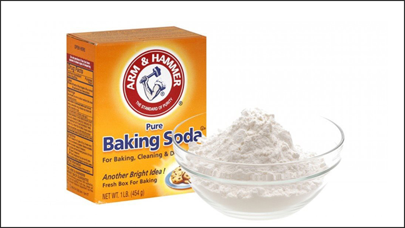 Làm sáng vàng bằng baking soda